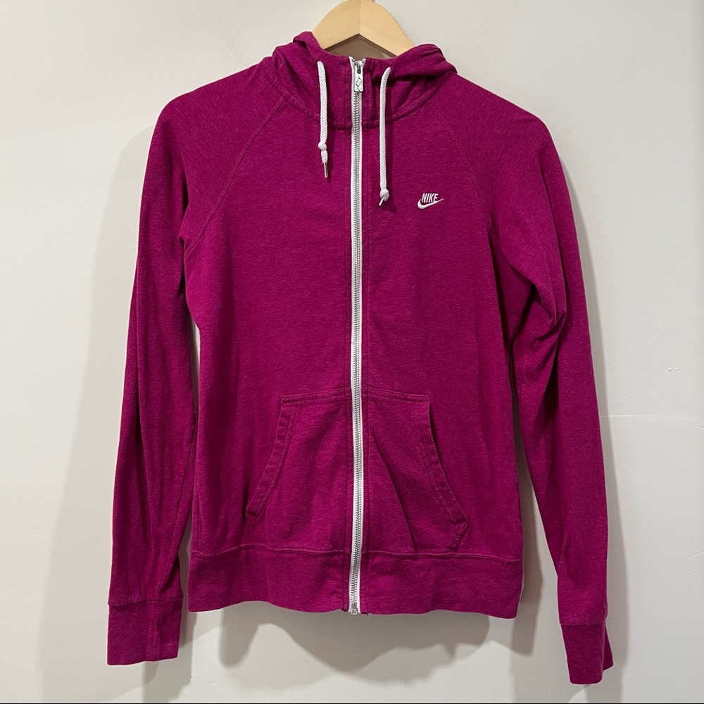 Nike Full Zip Hoodie Pink